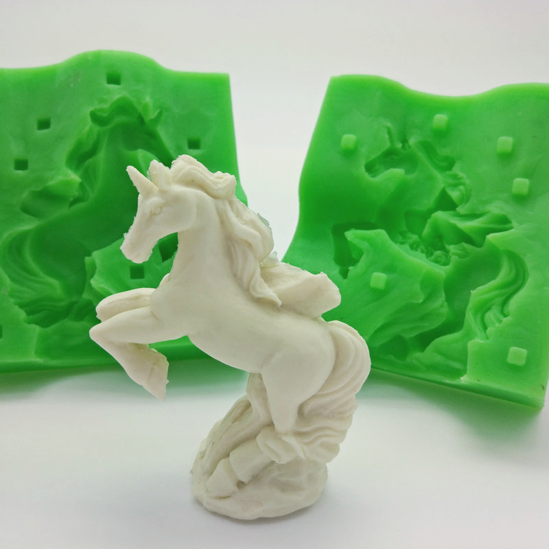 Description Picture 5 of itemCute Pony Silicone Candle Mold DIY Aromatic Animal Horse Candle Making Handmade Soap Resin Chocolate Mold Gifts Craft Home Decor