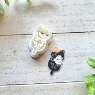 Horror Kunst Thema Geist/Schrei/Ingwer geformt Ohrring Ton Formen Ton Schneid schneider für DIY Schmuck Anhänger Ornament Herstellung – Detail 7