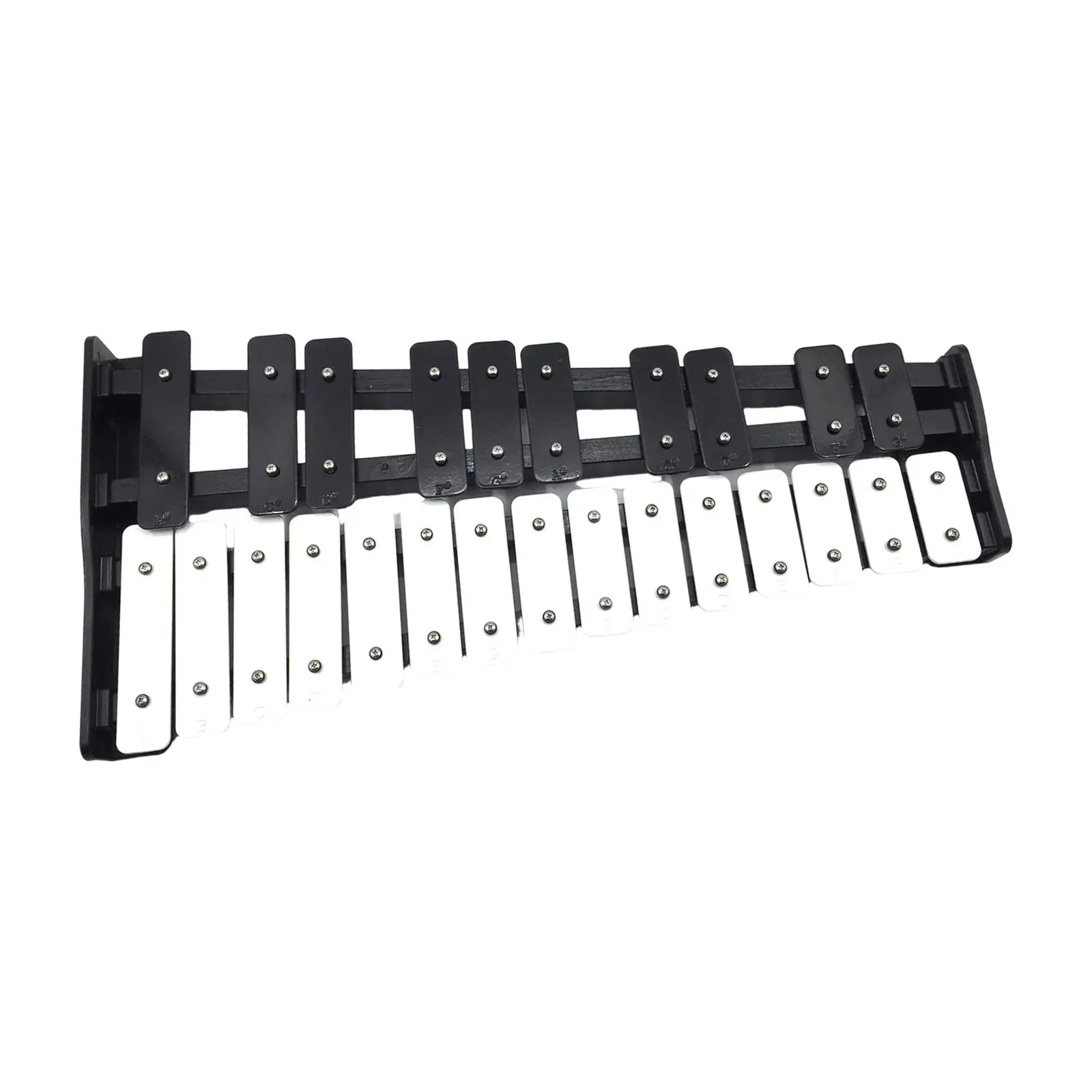 25 Note Glockenspiel Compact Gifts Portable for Beginners Xylophone Musical Educational Tuned Glockenspiel Musical Instrument