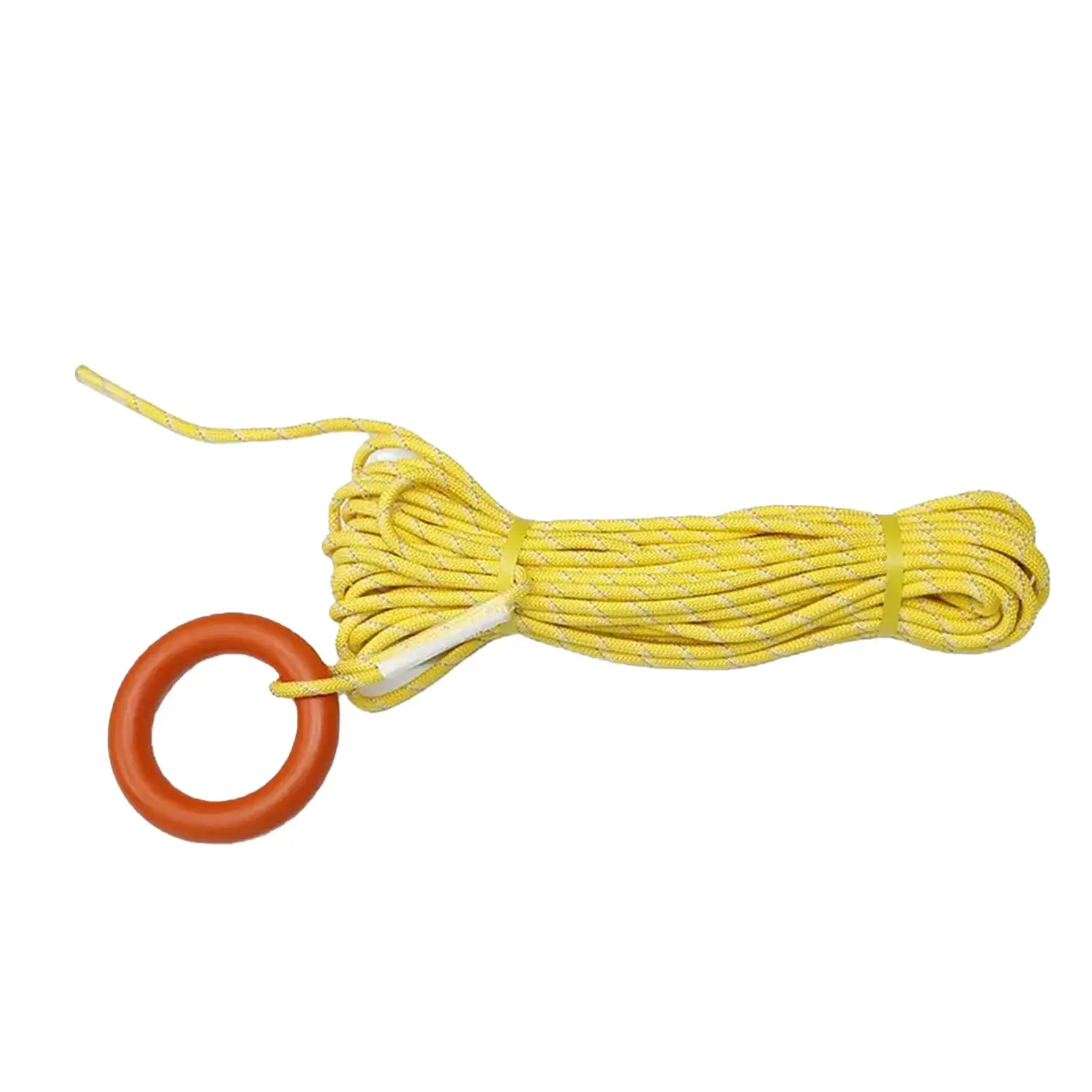 Water Floating Reflective Rope with Hand Rings Professional Emergency Cord Throwing Rope for Diving Snorkeling