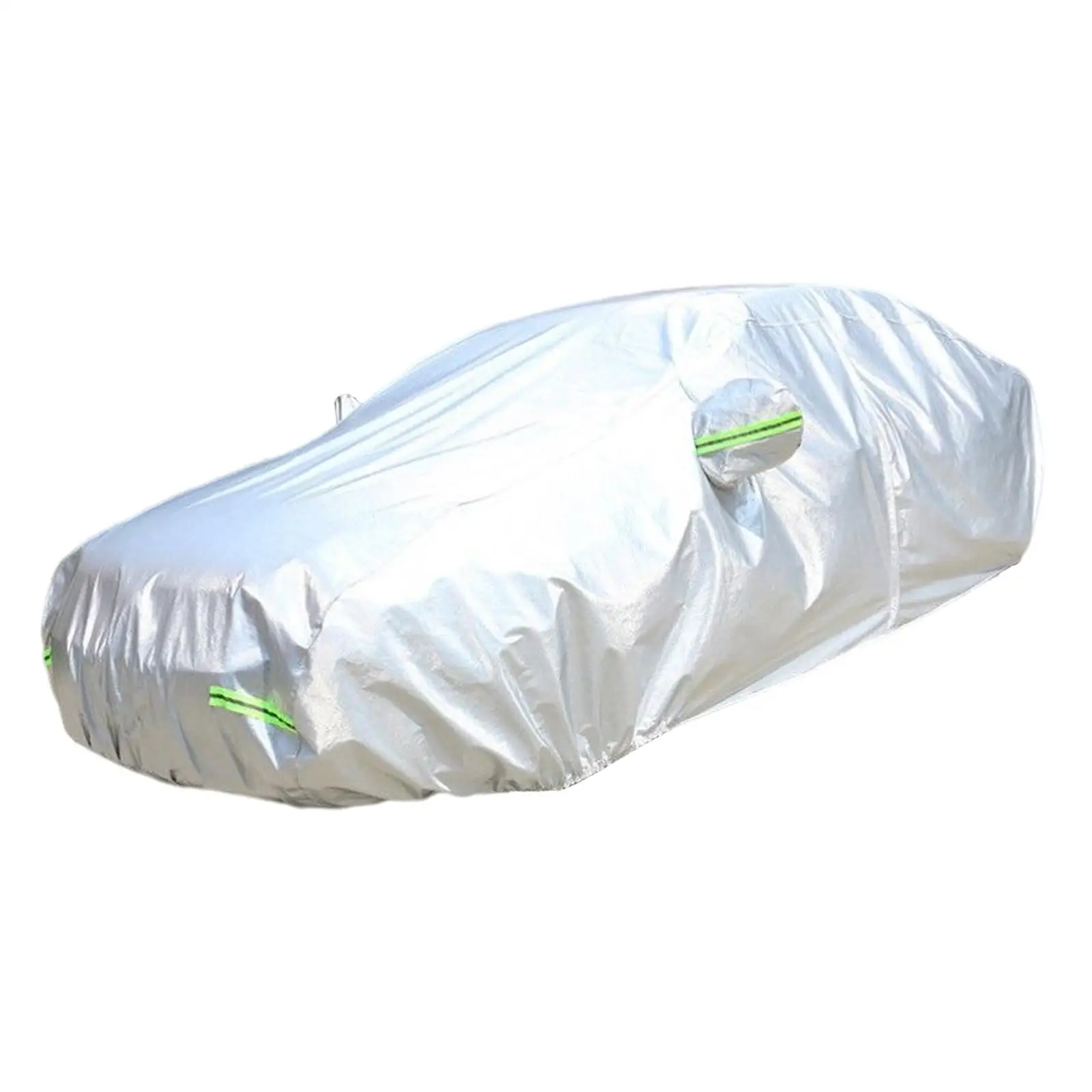 All Weather Full Car Cover Rain Snow Dust Waterproof Windproof Oxford Cloth