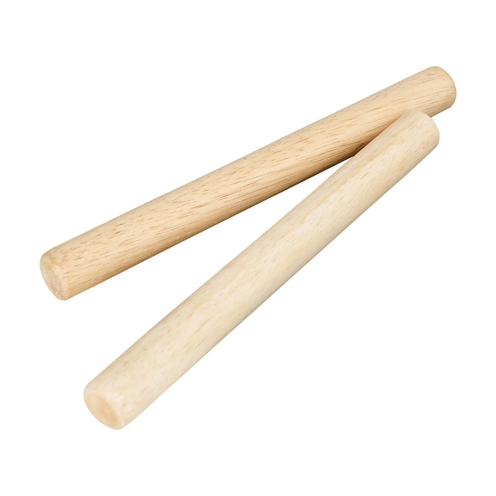 2Pcs Wooden Drum Sticks Musical Toy Preschool Learning Education Toy Drum Sticks for Children