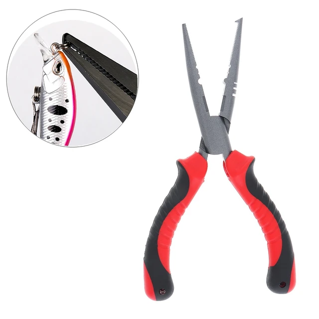 Aviation Aluminum Alloy Strong enough Fishing Plier Saltwater Fishing Gear  Accessories 18cm / 7inch - AliExpress