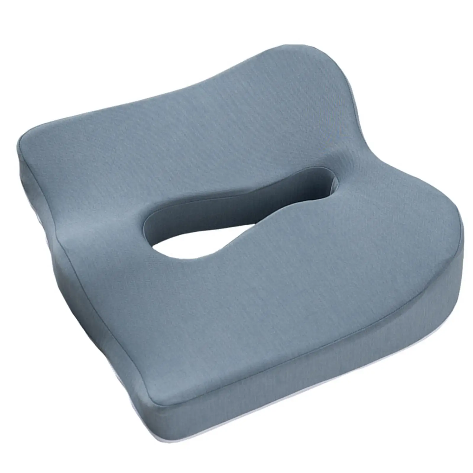 Seat Cushion for Long Sitting Memory Foam for Computer Desk Washable Cover Hip Support Non Slip Large Ergonomic