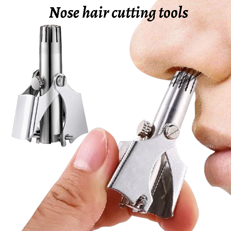 Best of Nose Trimmer For Men Stainless Steel Manual Trimmer For Nose Vibrissa Razor Shaver Washable Portable Nose Ear Hair Trimmer Reviews & Tips