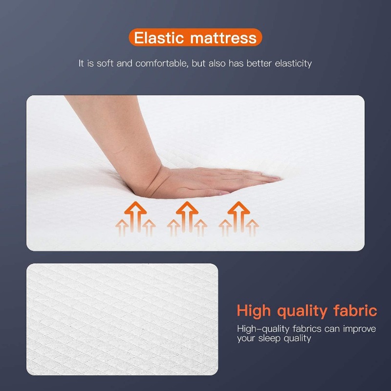 Title 5, Gel Memory Foam Mattress, Medium Firm Mattresse...