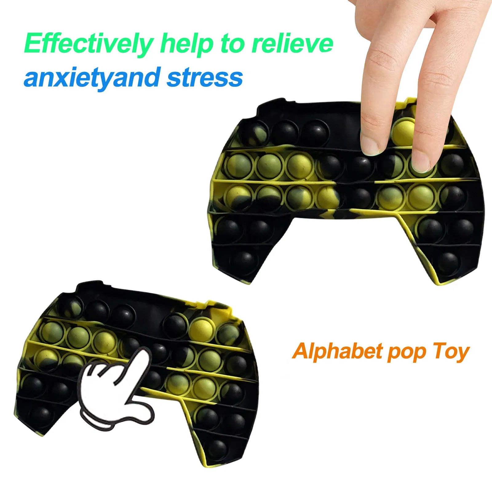 Mini New Hot Rainbow Pop Push Bubble Fidget Toys Antistress Simple Dimple Anti Stress Stress Relief Toys For Aduls Children 2022 dna ball fidget