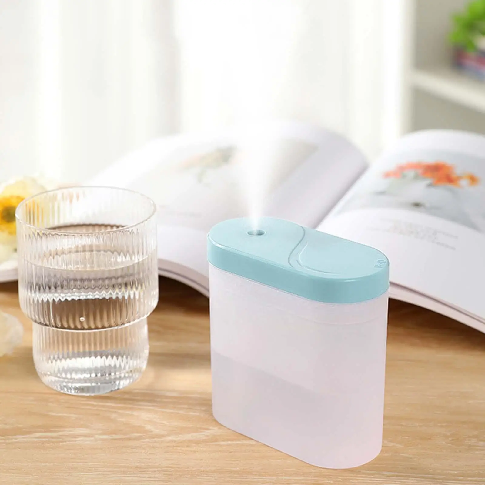 Mini Air Humidifier Sprayer Mute Portable for Home Travel Office