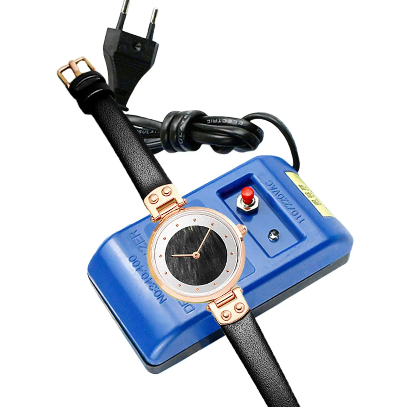 Watch Demagnetizer EU Plug Watch Repair Degaussing Tool for Watch Shop Quartz Watch