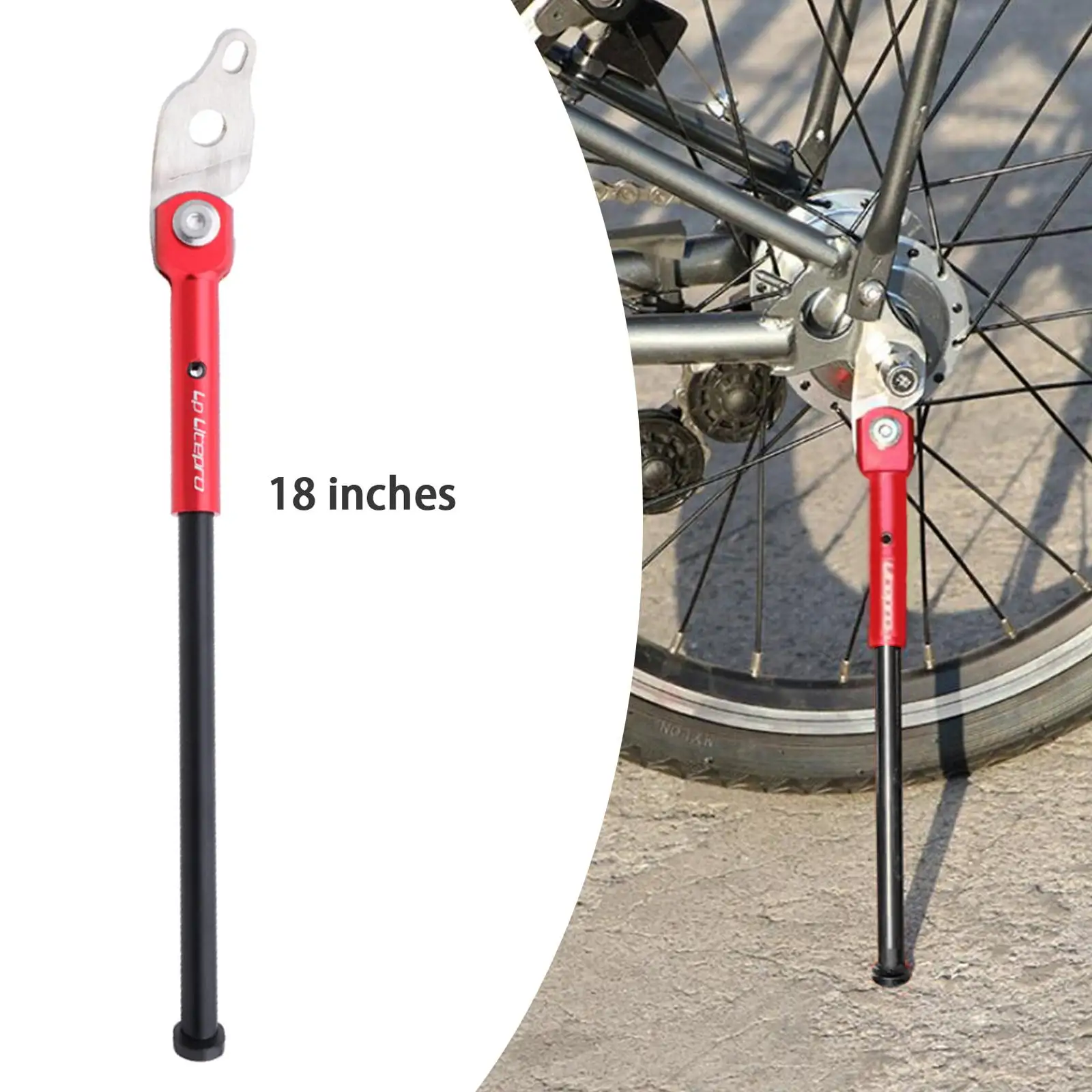 Alloy Folding Bike Kickstand Bicycle Support Kick Stand Fit for Birdy Bike