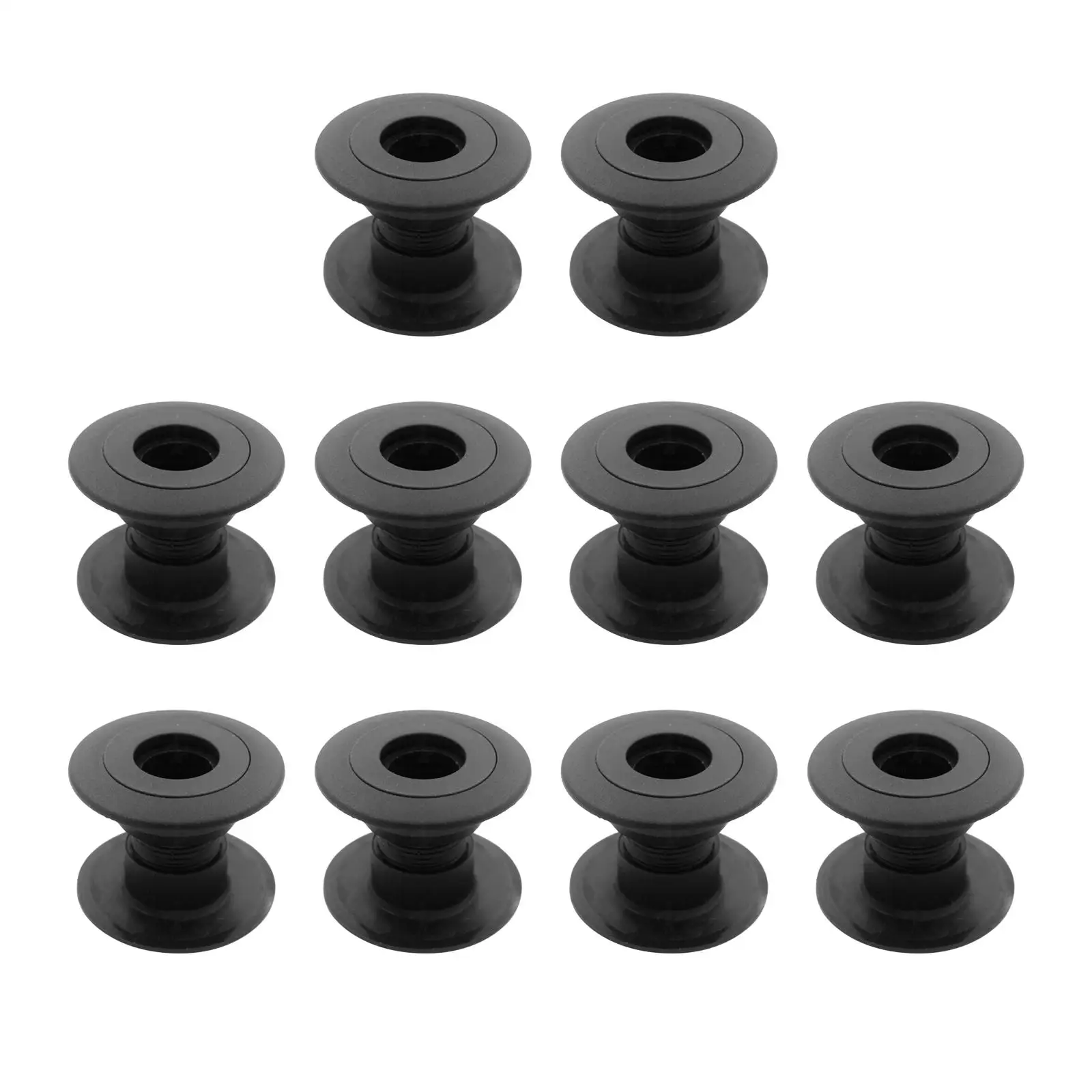 Table Football Bearing Rods, Threaded Structure, Soccer Games Foosball Bushings, for Standard Foosball Tables Accessories