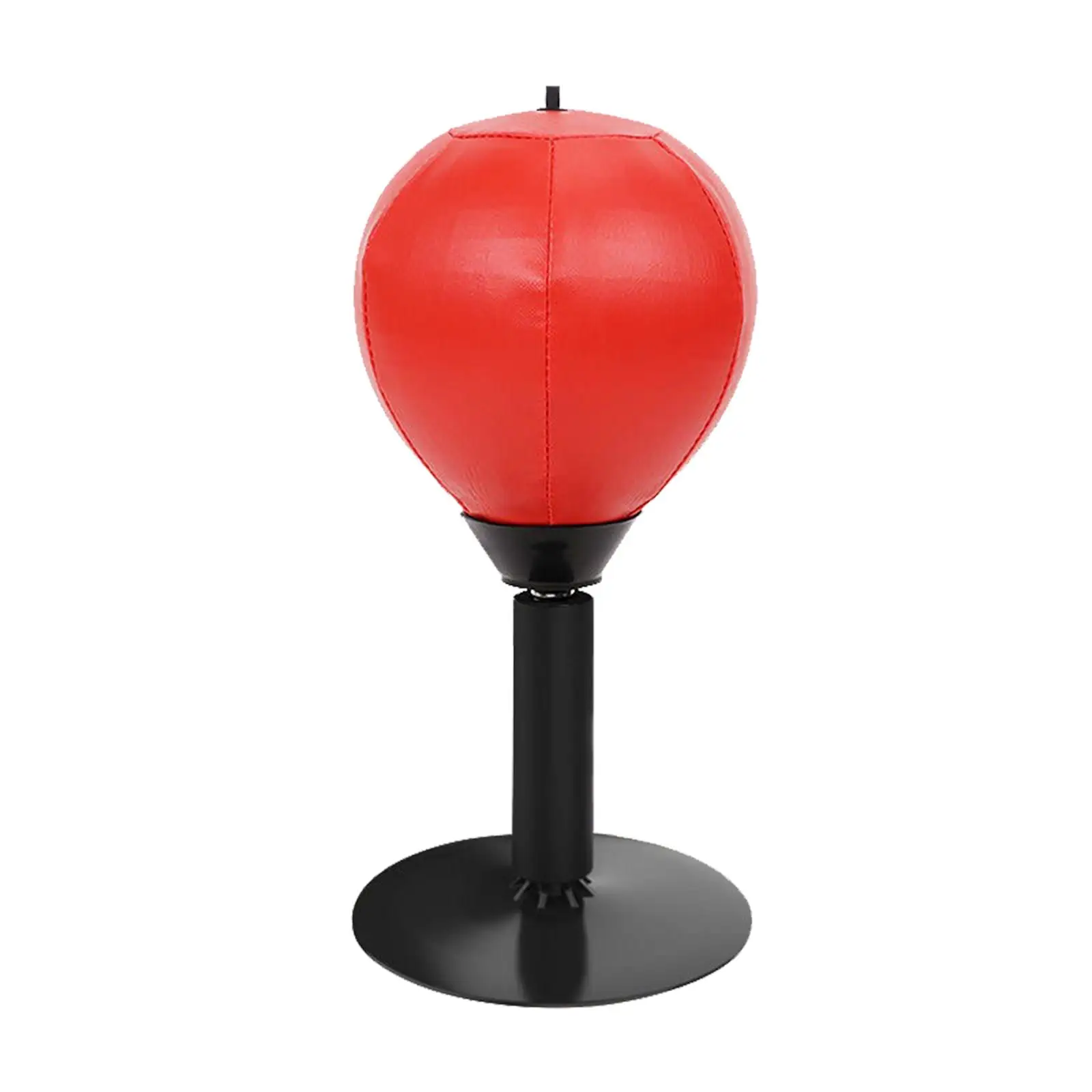 PU Desktop Boxing Ball Suction Cup Stand Punching Bag for Muay Tai Practice Workout Fitness Equipment for Kids Adults