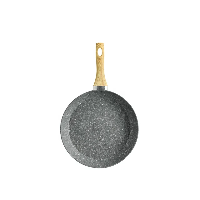 Hot Selling Die Cast Non Stick Granite Marble 24Cm Frying Pan Cookware Sets  - China Cookware Set, Forged Aluminum Cooker