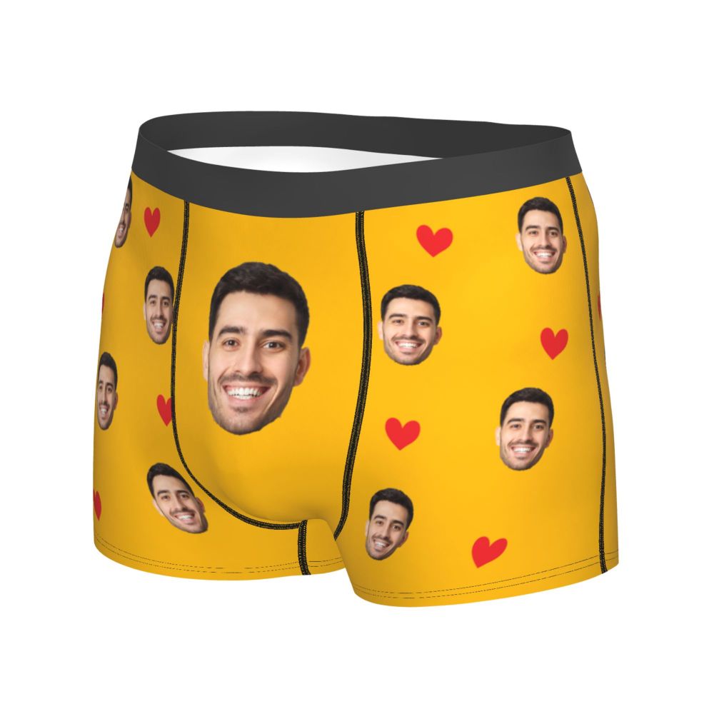 Title 14, Cuecas boxer personalizadas para homens, presen...