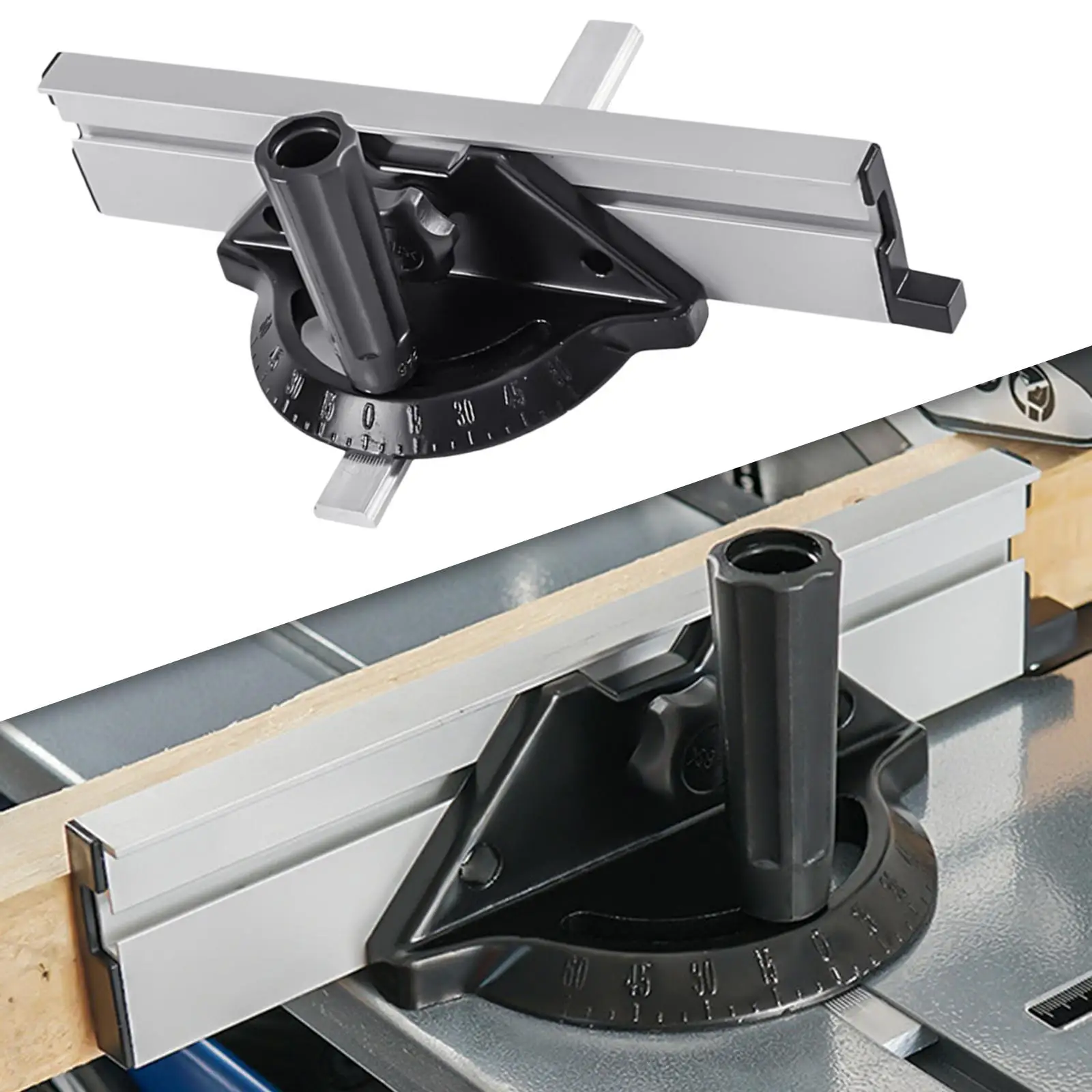 Miter Gauge Fence System ,Accurate Measurement with Repetitive Cut  for Router Table,Jointers