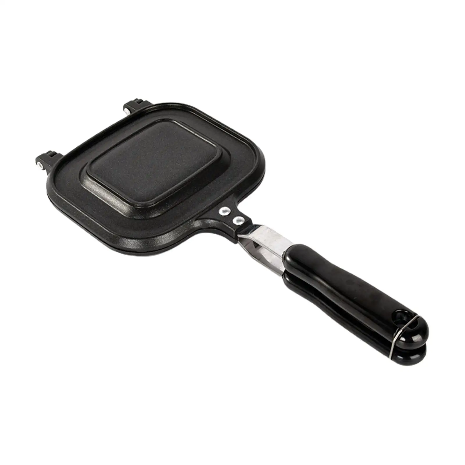 Sandwiches Maker Grill Pan Non Stick Coating Cookware for Stove Top Kitchen