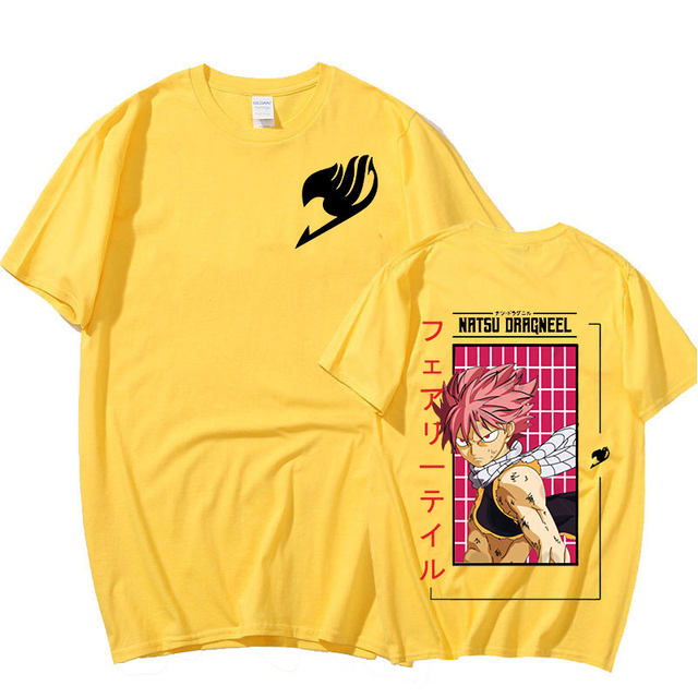 Camisa Exclusiva Natsu Dragneel - Fairy Tail Mangá