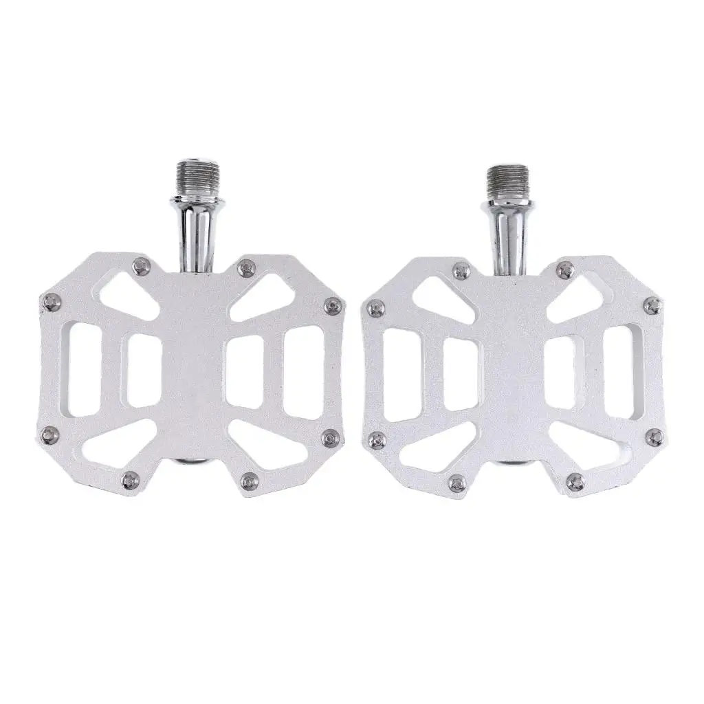 Aluminum Alloy Bicycle Pedals Mountain Road Bike Pedals for BMX MTB Cycling 9/16 inch