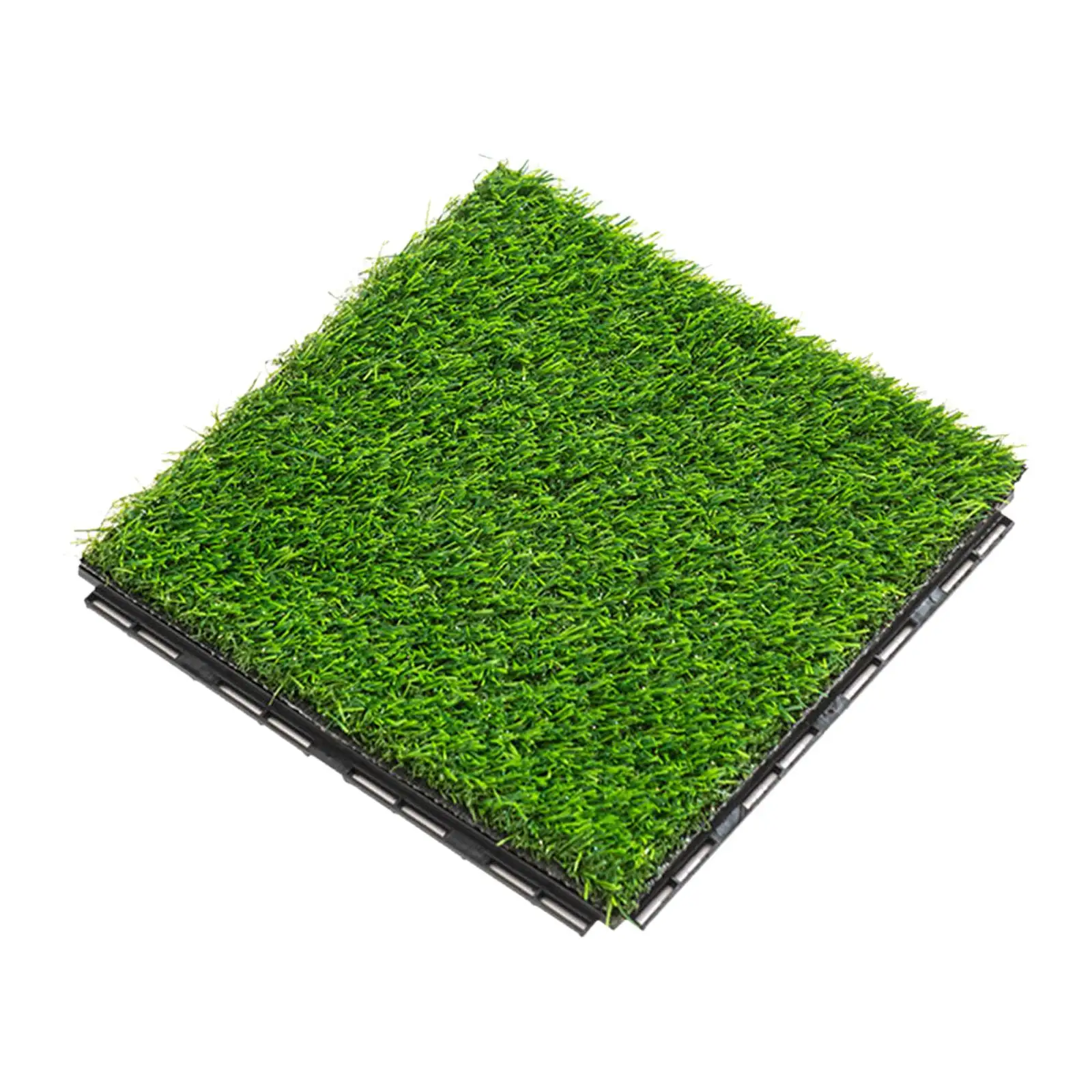 Artificial Grass Draining Floor Mat Grass Carpet Grass Turf Square Realistic for garden Lawn Outdoor Accessory
