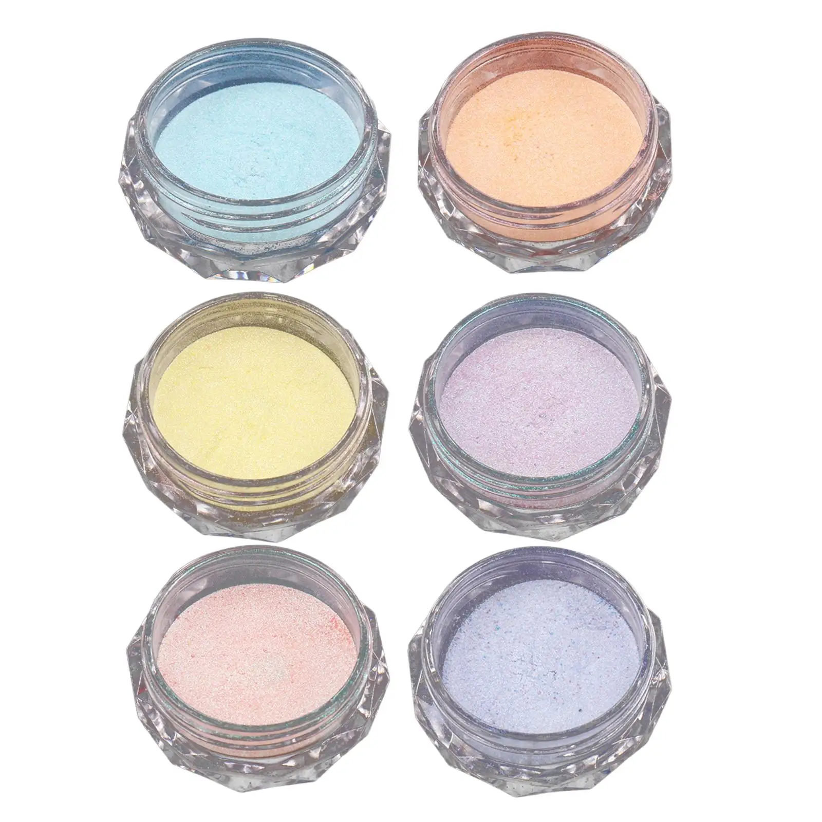 Chrome Nail Powder Iridescent Neon Powder Pearlescent for Professionals Home Use