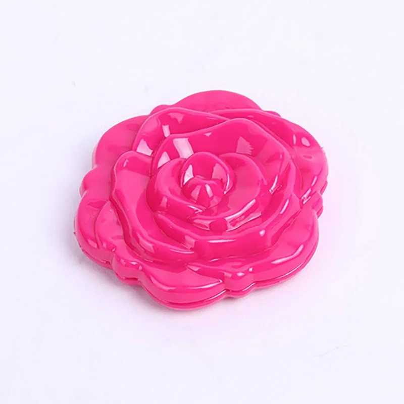 Best of Mini Rose Makeup Mirror Double Sides Folding Makeup Vanity Hand Mirror Pocket Mirror Round Vanity Cosmetic Compact Reviews & Tips - Image 6