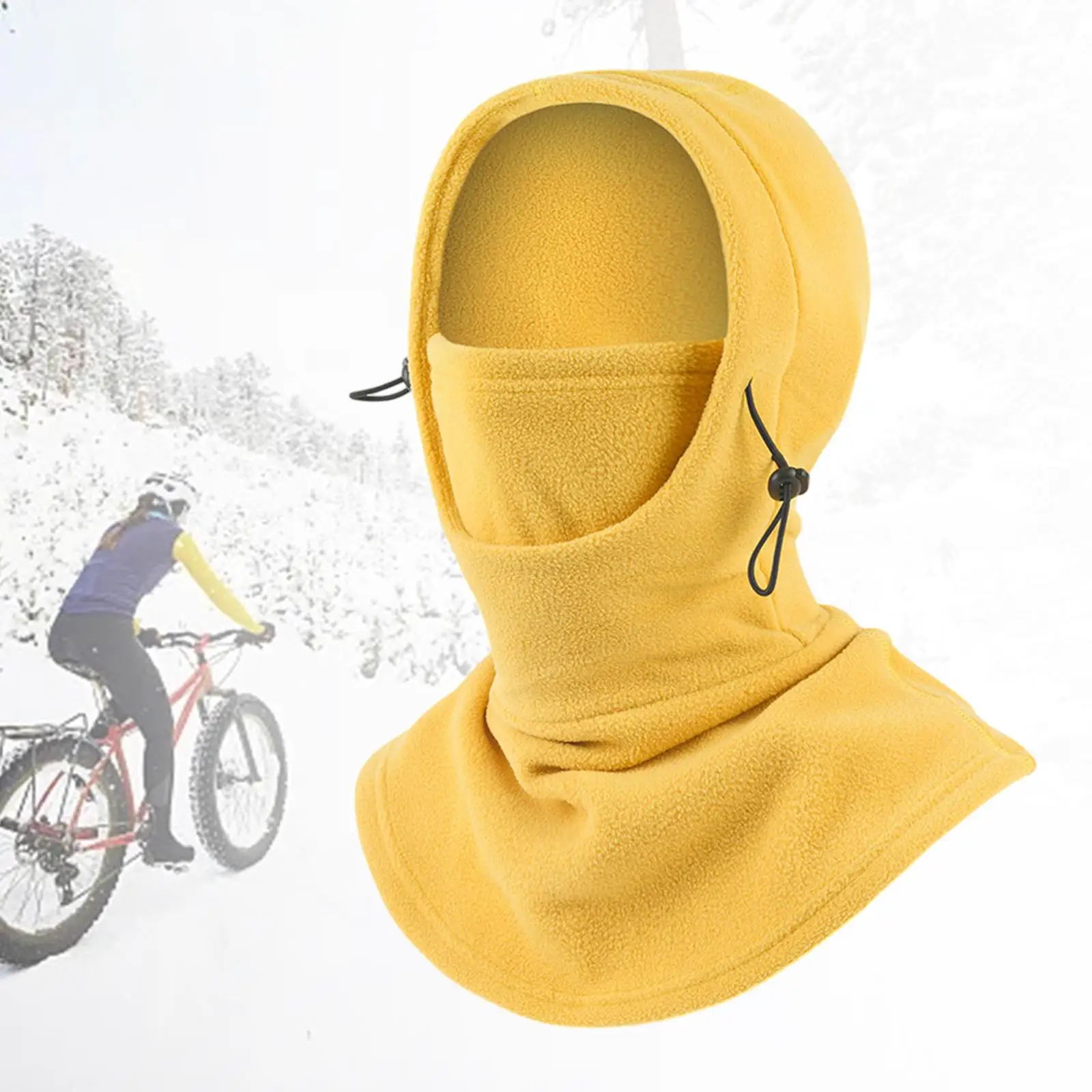 Ski Mask Balaclava Thermal Hood for Snowmobile Motorcycle Outdoor Activities