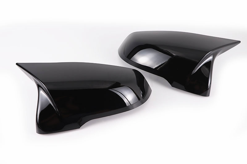Carbon Fiber Style Black Rearview Side Mirror cover Caps for BMW X1 F48 X2 F39 F40 F53 F44 Z4 G39 Toyota Supra Side Mirror shell