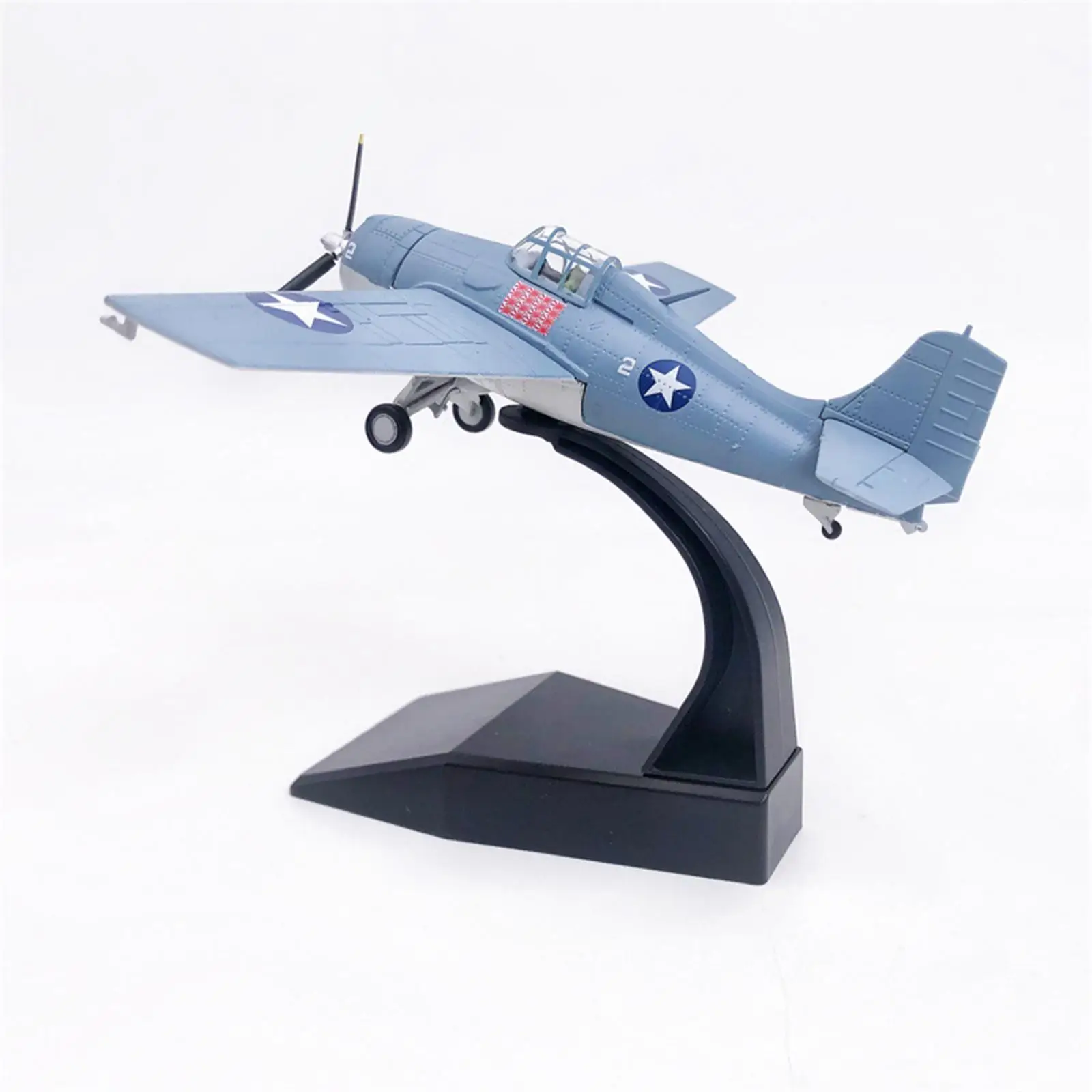 US  Plane Model 72 Fighter Model Toy for Living Room Home Collections