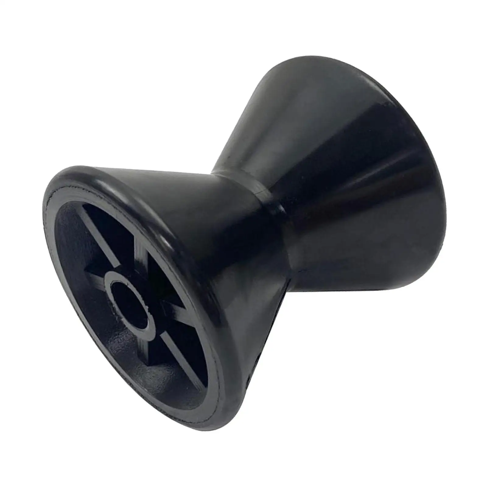Bow Roller 3.5 inch Durable Supplies High Performance Black Replace Parts Accessory Ego Trailer Parts Rubber Bow Roller