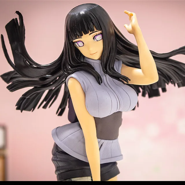 21cm Anime Naruto Encantador Shippuden Hyuga Hinata Pé postura Ação PVC  Figura Coleção Modelo Brinquedos Boneca Presente - AliExpress