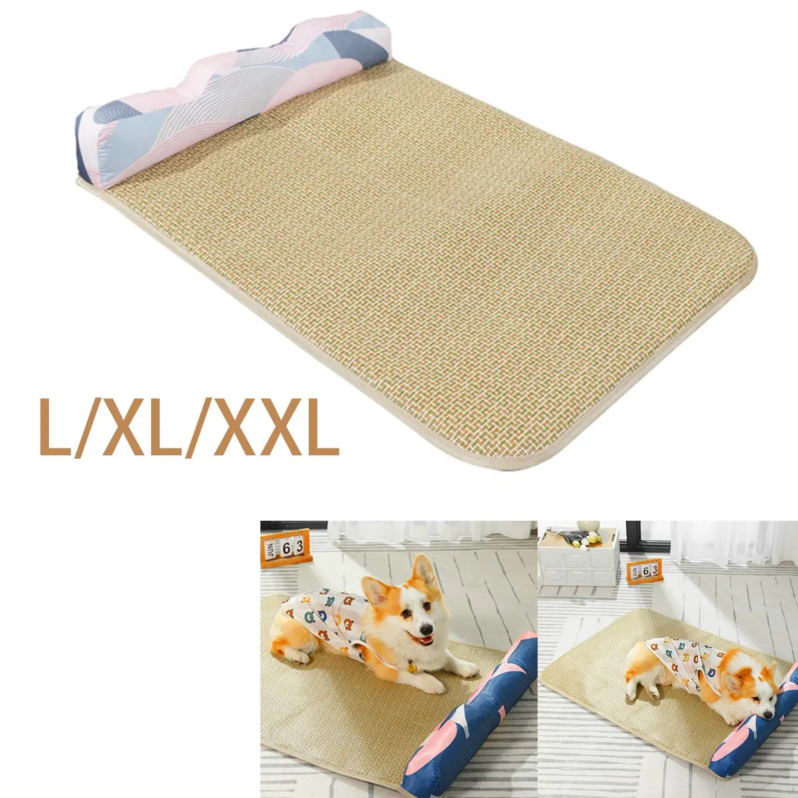Pet Cooling bed Cooling Mat Self blanket breathable Sleeping Pad for Dogs for summer Couches Floors