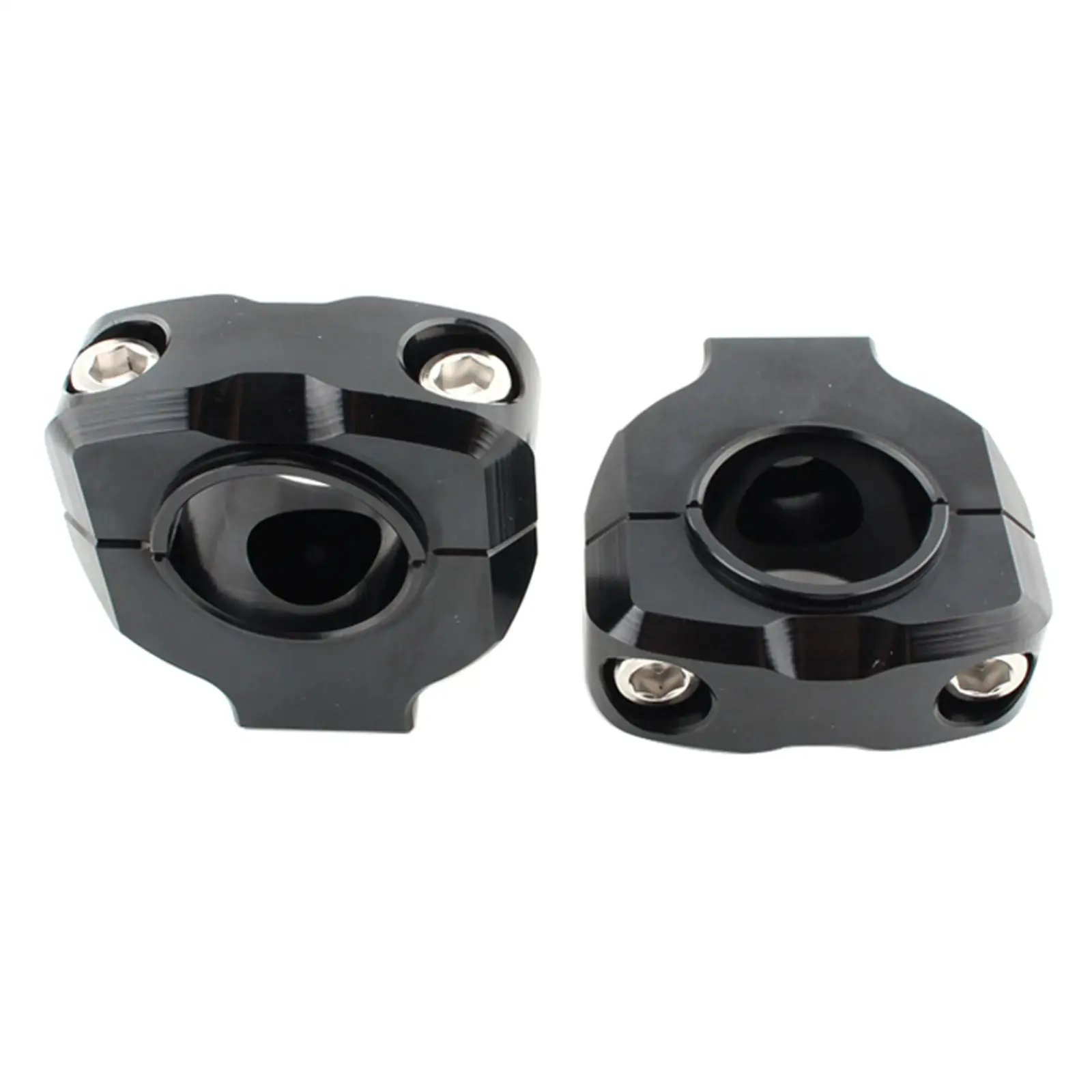 1 Pair Universal Motorcycle 28mm 1/8inch Handle Bar Riser Clamp  Lifter Bar Riser Adapter,   of your motorcycle