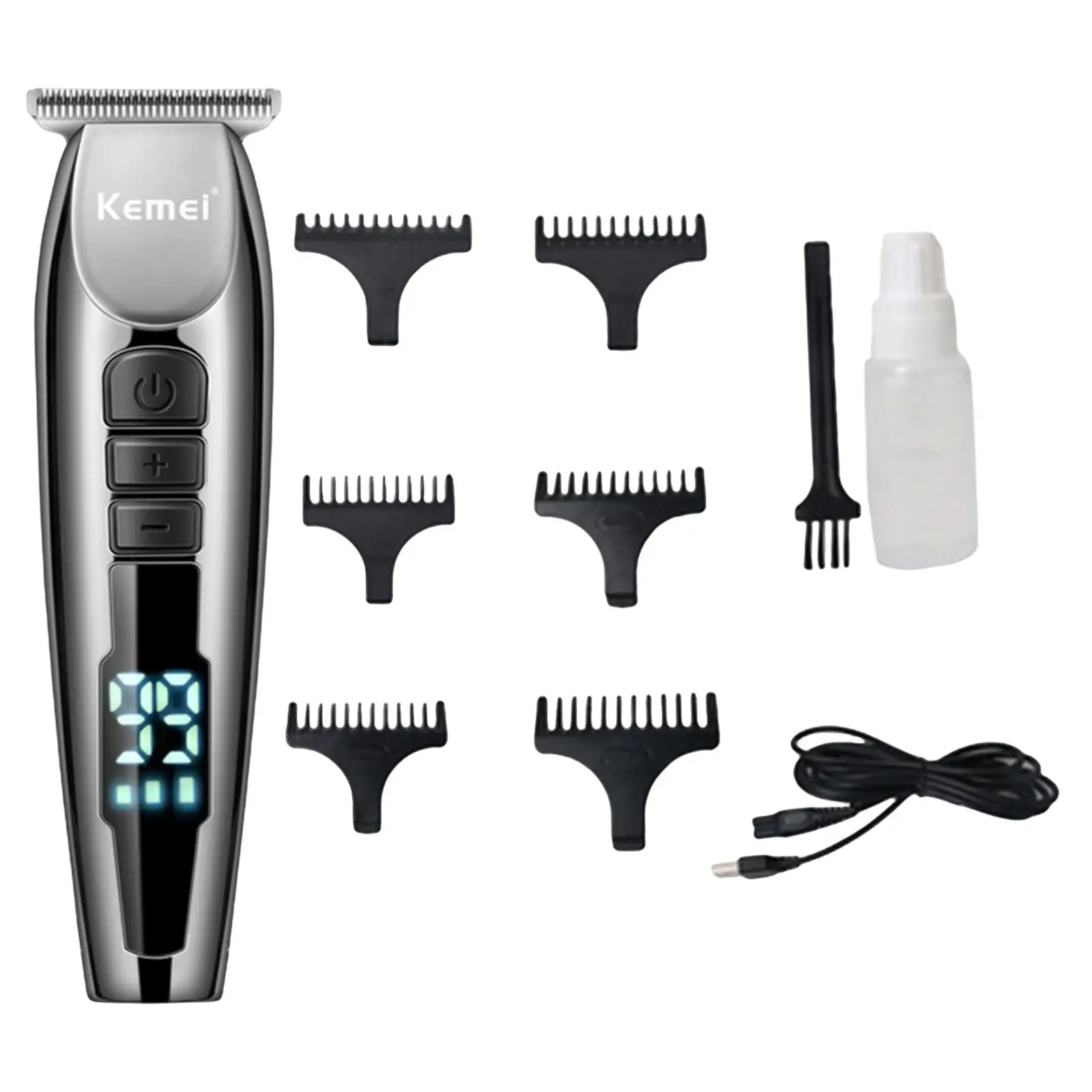  Clippers Low Noise USB Rechargeable Haircut Mhine for Home Mens Adult