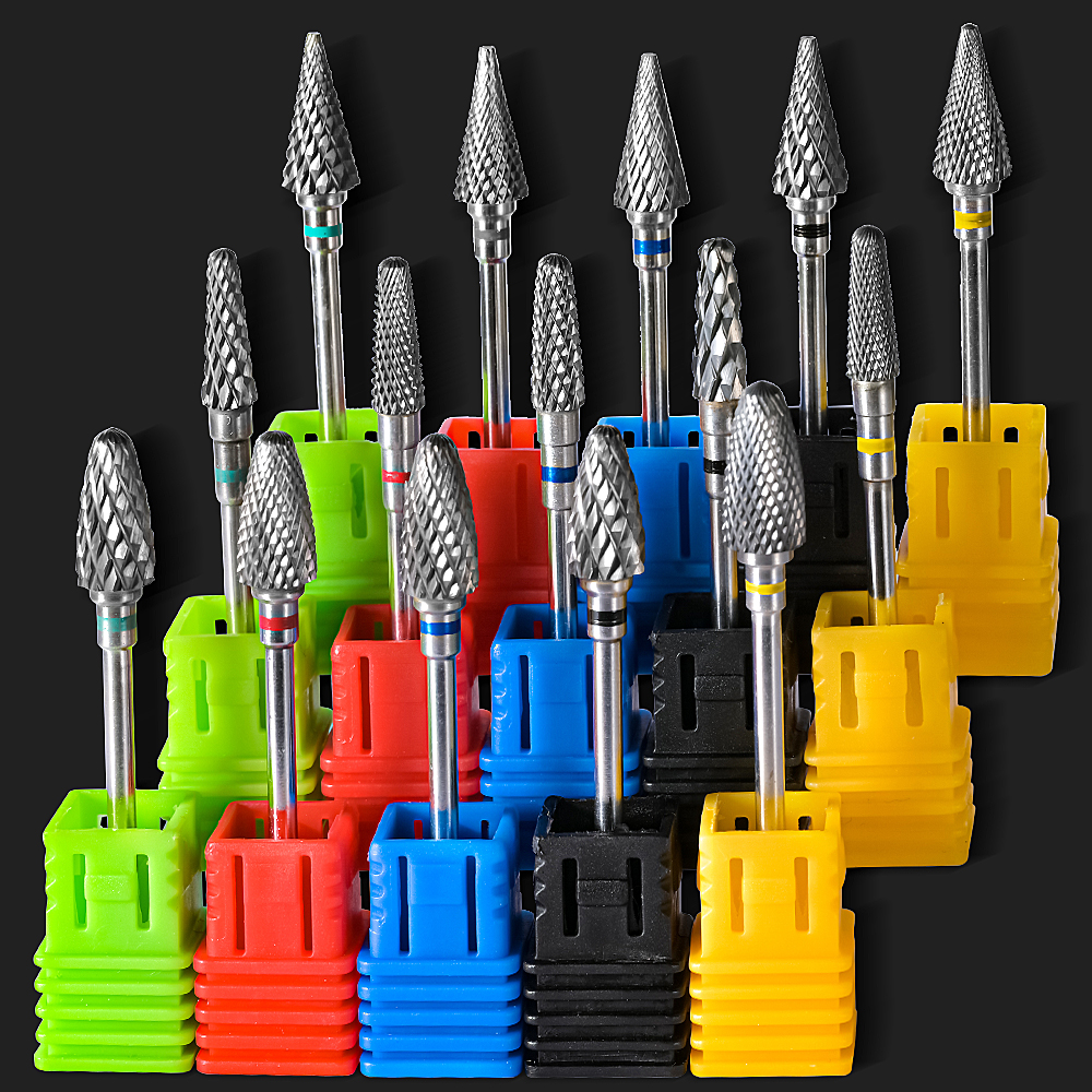 Best of Ceramic Tungsten Carbide Nail Drill Bit Rotate Burr Milling Nail Cutter Bits Electric Drill Machine For Manicure Pedicure Tools Reviews & Tips