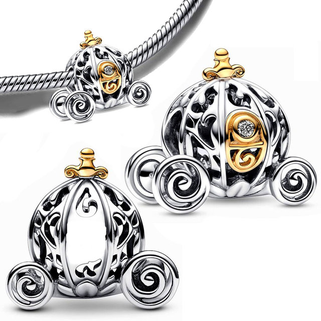 Pandora outlet Disney Cinderella Sparkling Carriage Charm