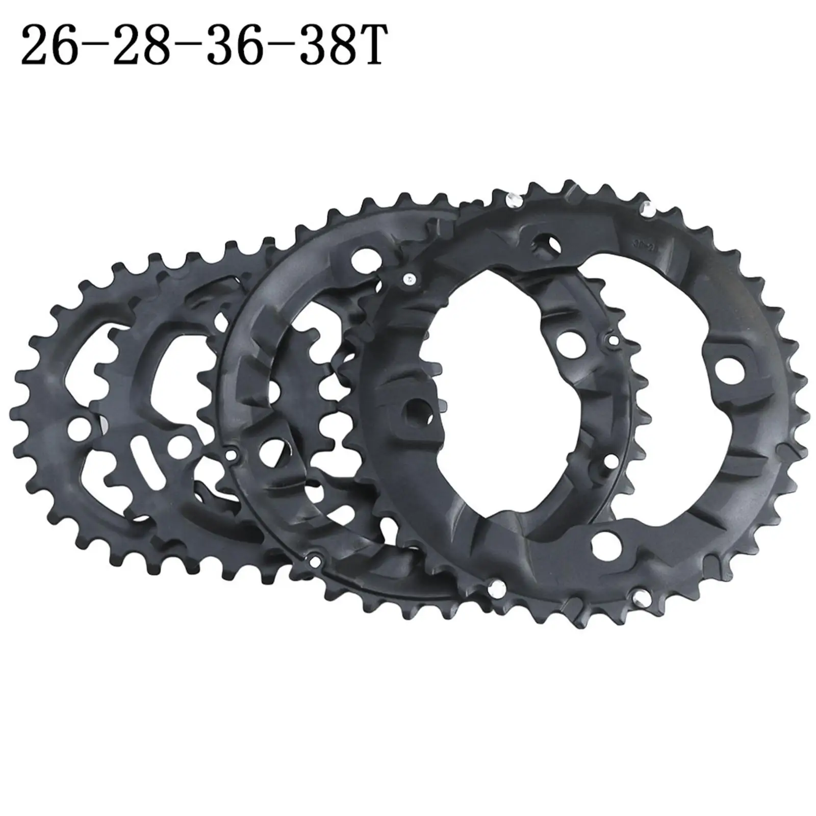Chain Ring 104 BCD Round Tooth Narrow Wide Tooth Plate MTB Mountain Bike Chainwheel Bike Chainring