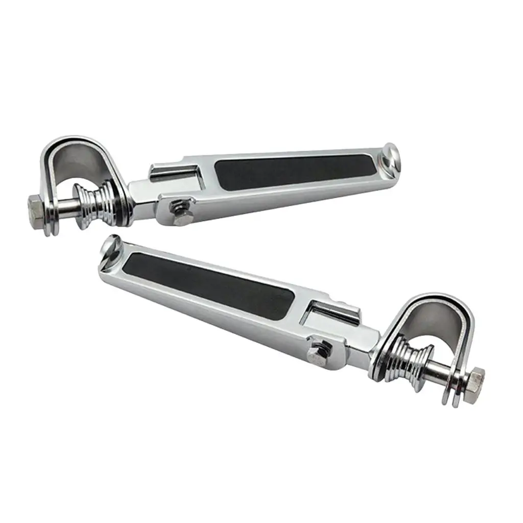 Folding Engine  Foot Rests Footpegs Pedals for Motorcycle Universal,