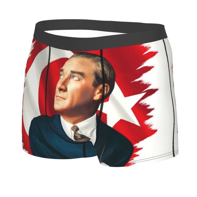 Male Sexy Flag Of Turkey Underwear Patriotism Boxer Briefs Soft Shorts  Panties Underpants - AliExpress