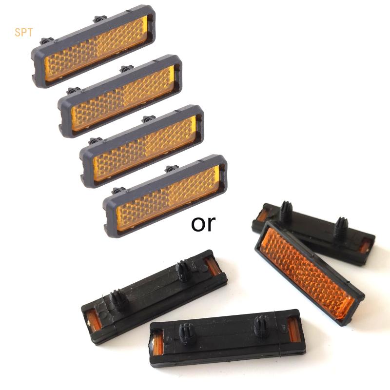 Description Picture 2 of item4 Pcs/Set Pedal Reflector Safety Night Cycling Reflective Bike Accessory 714F