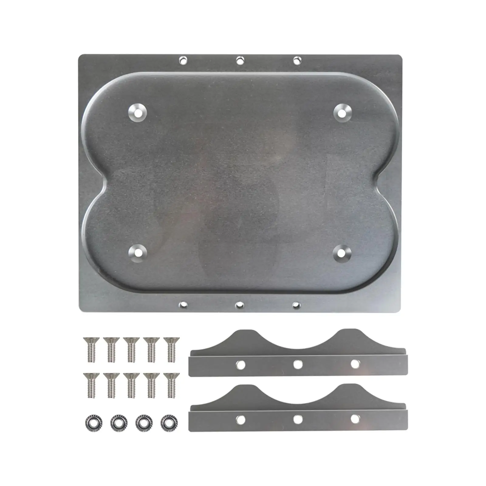 Battery Relocation Tray Aluminum Alloy Battery Pallet for Optima 34/78