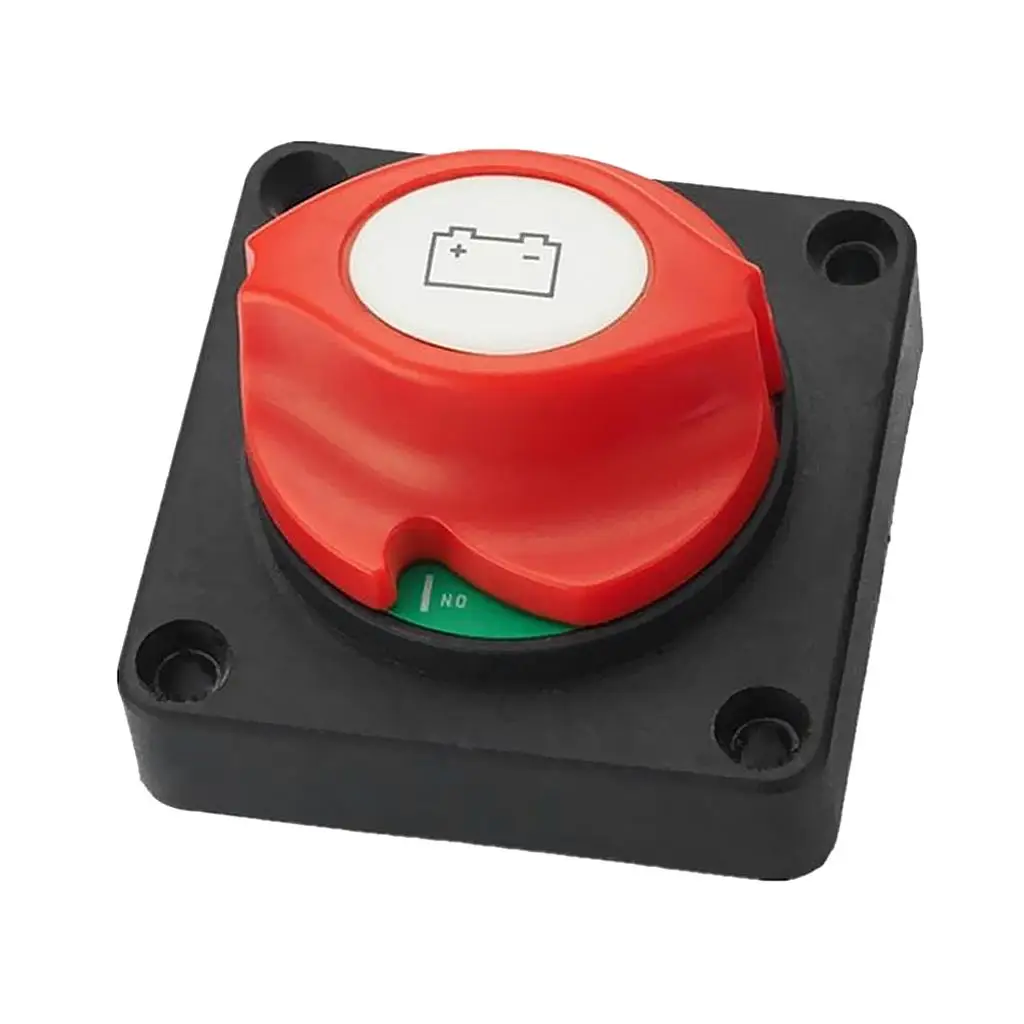 Battery Isolator Switch 12-48V Removable Knob Battery  Off Switch