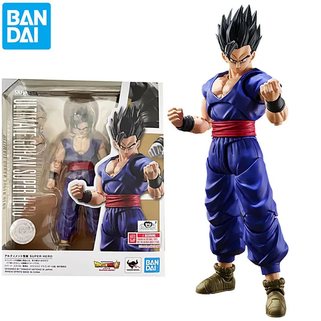 Bandai espíritos s. h. figuarts dragon ball super herói piccolo; filho  gokuu; vegeta; filho gohan anime figura de ação crianças brinquedos -  AliExpress