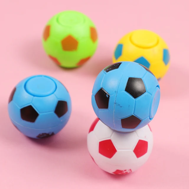 34 bolas giratorias de fútbol para niños, bolas de estrés de fútbol para  adolescentes y adultos, regalos de fiesta de fútbol, bolsas de regalo