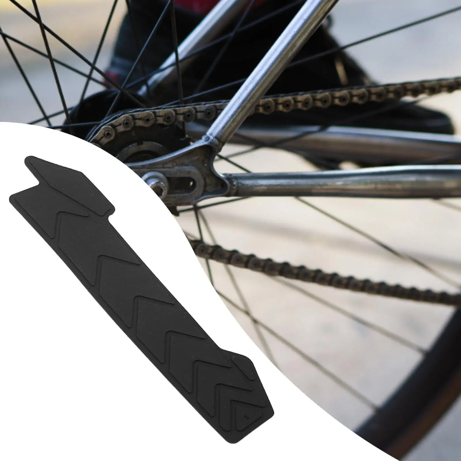 Bike Chainstay Protector Chain Pad Bicycle Frame Sticker Guard Pad for Road Bike