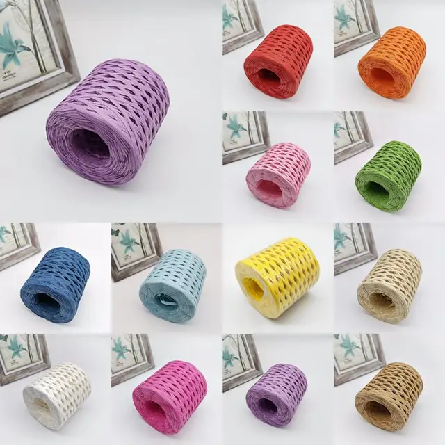 Great Raffia Yarn Exquisite Portable Paper Yarn Baking Packaging