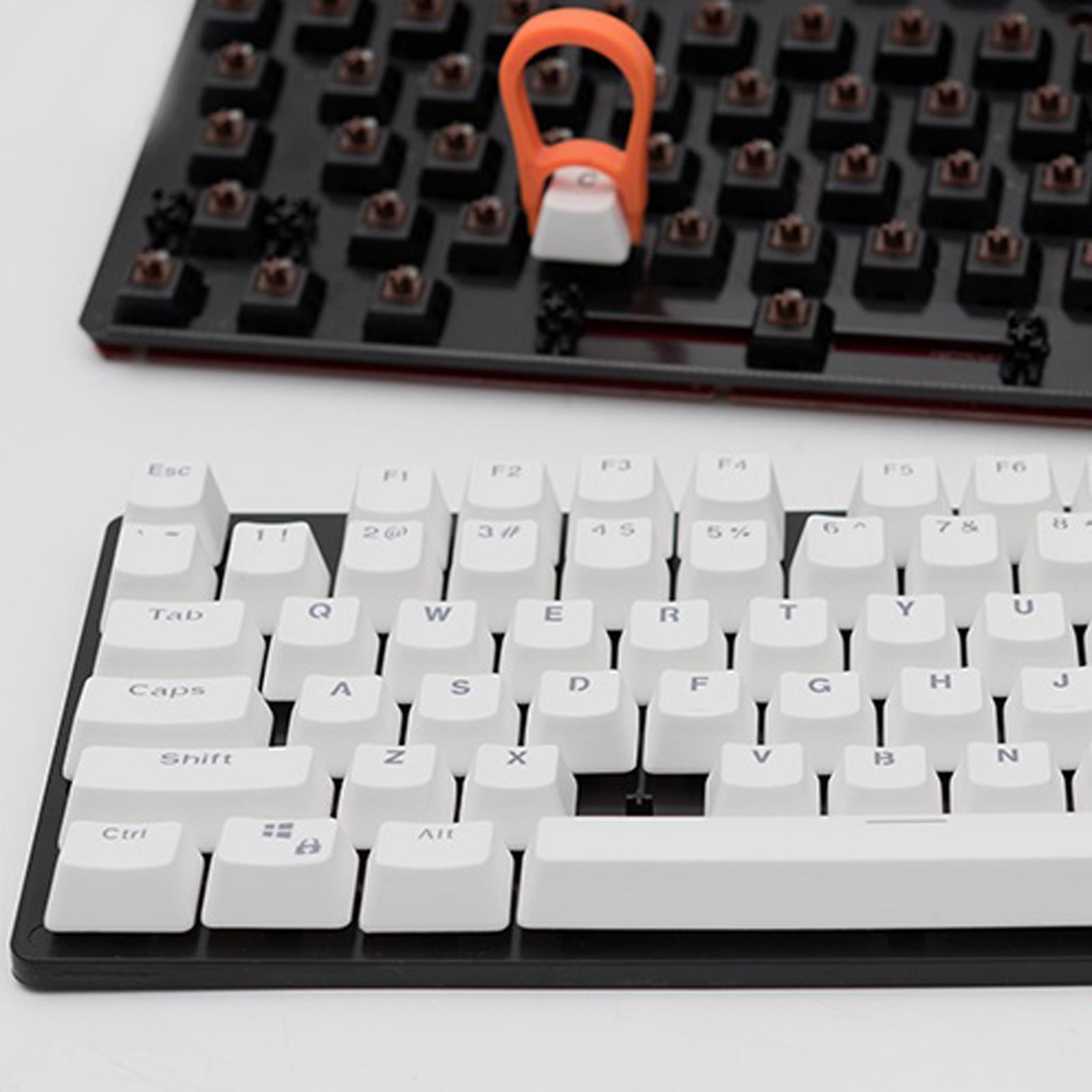 Plastic Keycap Storage Box Display Board, for Keycaps Collection, Keyboard Set Organizer, Dustproof Durable - Black 