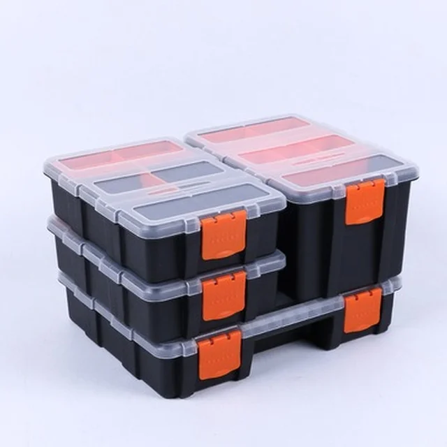 Tools Accessories Case Combination Tool Box Part Organizer Hardware Storage  Stackable Divider Repair Portable Multi-Grid Toolbox - AliExpress