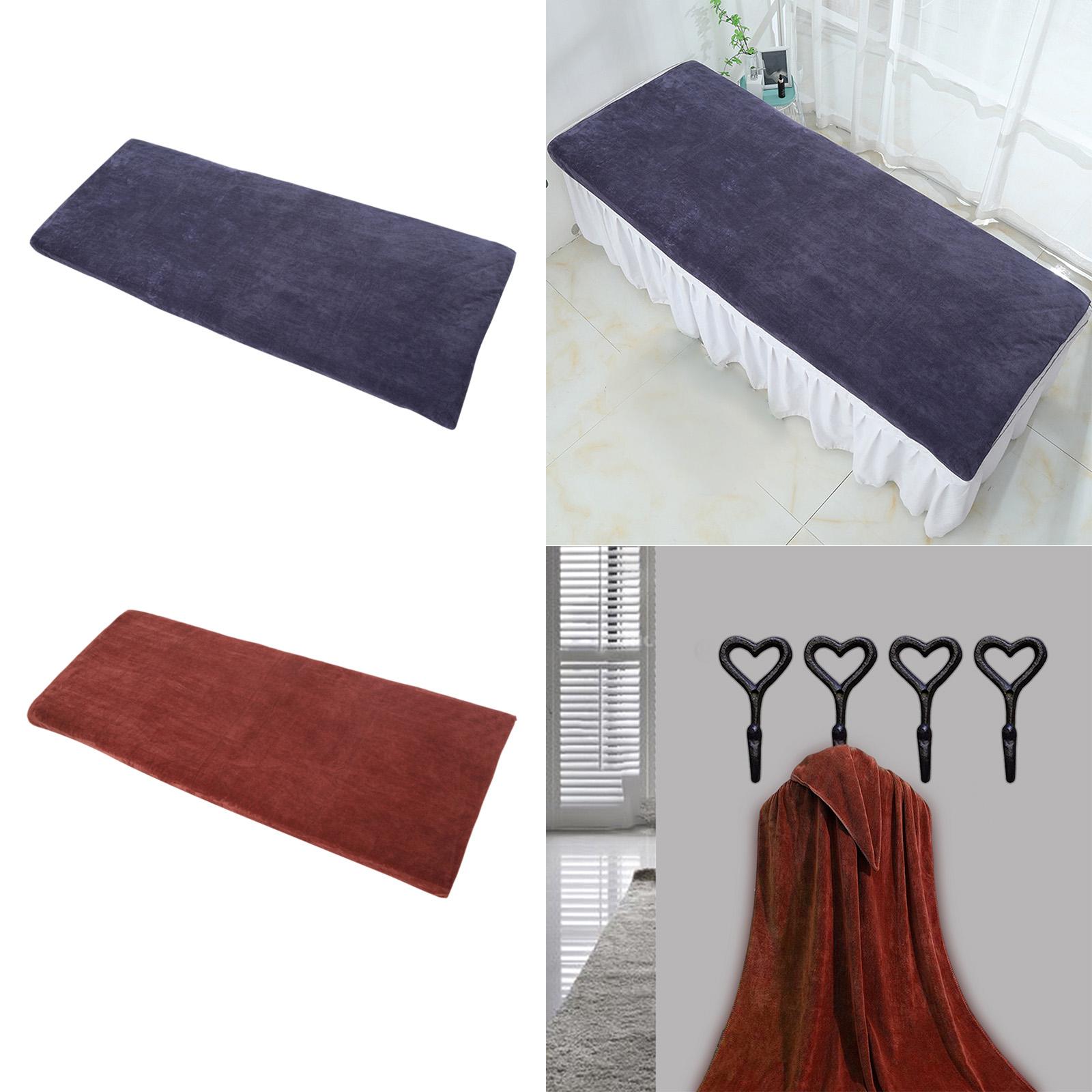 Massage Table Sheet Covers Washable Coverlet Durable Easy to Use Towel Protector Care for Massage Bed Spa Beauty Salon