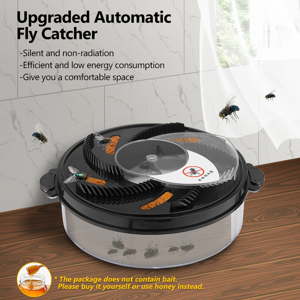 USB Rechargeable Pest Mosquito Killer Flies Insect Traps Automatic Electric Fly Catcher