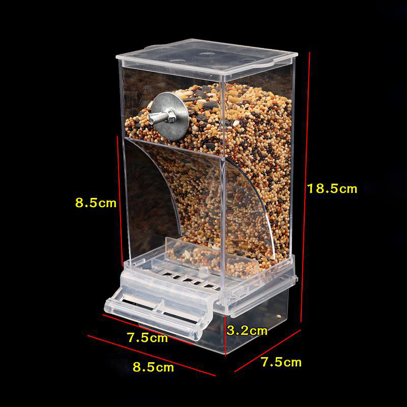 Title 9, Bird Feeder Automatic Parrot Feeder Beverage Ac...